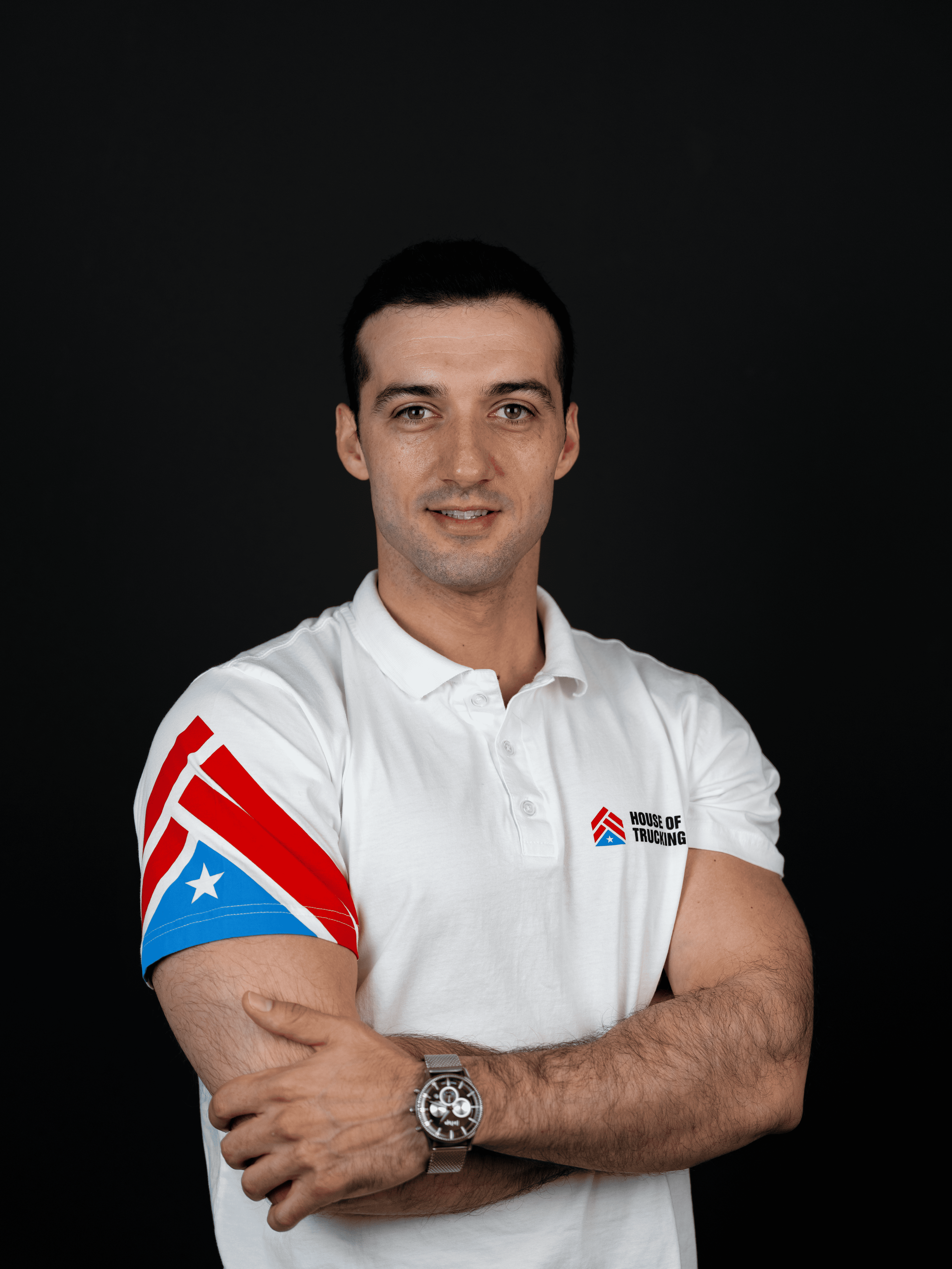 Portrait of Anthony, Co-Founder & Chief Commercial Officer at House of Trucking